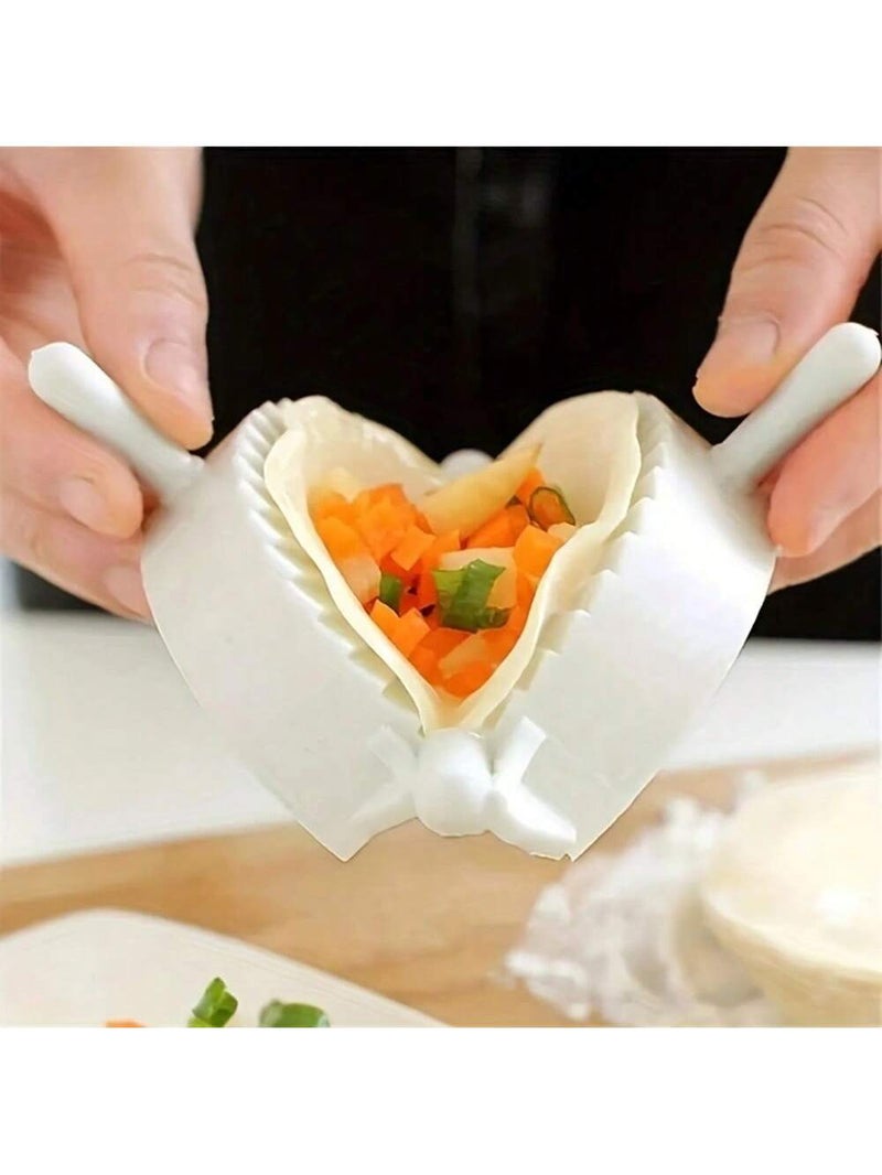 Manual Dumpling & Samosa Maker 3 pcs Set – Dough Press Molds with Crimped Sealing Edges - Image 2